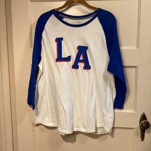 Old Navy LA Shirt. Size L. 100% Cotton